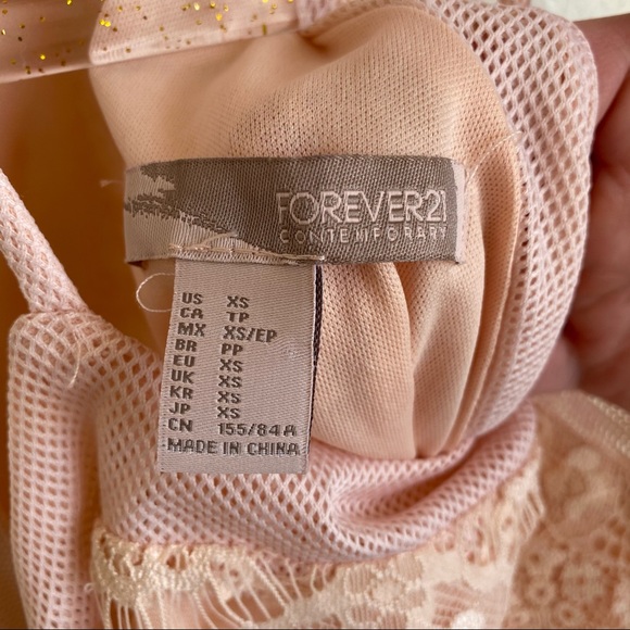 Soft Pink Lace Tank Top - Picture 8 of 8